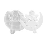 Moule d'ange - Fournitures de moulage en silicone pour bricolage, moule en plâtre pour pendentif de vacances | Pour les organisateurs de fêtes, les professeurs d'art, amateurs de vacances,