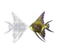 Moule D'animaux En Silicone - Résine 3D Batfish, Plateau De Sculpture Coulant | Affichage Mural Décoratif Époxy, Ornement De Forme De Poisson Créatif, Grand Moule De Bricolage Pour Le Projet D'artisan