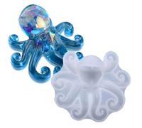 Moule d'animaux marins |Moule en silicone pieuvre transparent - Moule en résine époxy en forme de poulpe pour tenture murale, décorations pour la maison, décoration de Noël, fête des , Hallowe