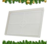 Moule d'arbre de Noël en silicone | Moule à résine époxy pour la création artisanale | Silicone pour enseignes lumineuses en plâtre pour les artisans étudiants créatifs Artistes adultes garçons