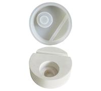 Moule d'arbre de Noël en silicone, moule d'arbre de Noël pour argile - Bougeoirs chauffe-plat Moules en silicone de pour résine | Moule de chandelier en résine, moules époxy pour ornement en cime