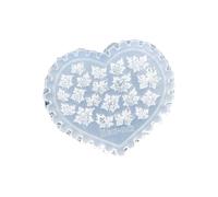 Moule D'art 'ongles À Motifs Multiples Modèle En Silicone Flexible Pour Feuilles Motifs De Cœur Champignon Modèle Conception 'ongles À Faire Soi-même