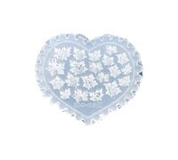 Moule D'art 'ongles À Motifs Multiples Modèle En Silicone Flexible Pour Feuilles Motifs De Cœur Champignon Modèle Décoration 'ongles Fête