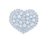 Moule D'art 'ongles À Motifs Multiples Modèle En Silicone Flexible Pour Feuilles Motifs De Cœur Champignon Modèle Décoration 'ongles Fête