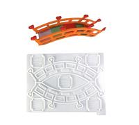 Moule D'artisanat En Silicone Moules Décoratifs De Pont Faciles À Utiliser Adaptés La Fabrication 'artisanat Et La Création 'une Atmosphère Confortable L'orthographe Et L'insertion De