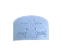 Moule D'artisanat En Silicone Pour Chiens Détaillé Avec Des Moules À Charme Antiadhésifs Libérés Faciles Libérer Perfection Pour Les Clés Faits La Main Décorations De La Nourriture Gamme