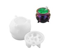 Moule De Bocal Rangement Citrouille En Silicone À Contenant Bonbons Pour La Fabrication Bougies Faites La Main Et Décorations Sorcellerie Savon Bougies Halloween
