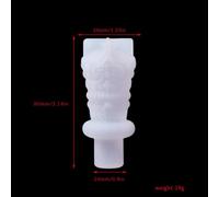 Moule De Bouchon De Bouteille De Vin Rouge Bricolage Résine Époxy Moule Couronne Griffe De Chat Lapin Couvercle De Liège Moule En Silicone Artisanat Décoration