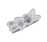 Moule De Boucles D'oreilles En Forme Lapin Petit Moule Porte-clés Résine Silicone Pour Bricolage Fabrication Bijoux Époxy Moules Pendentif Bijoux Artisanaux Pour Époxy