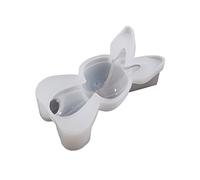 Moule De Boucles D'oreilles En Forme Lapin Petit Moule Porte-clés Résine Silicone Pour Bricolage Fabrication Bijoux Époxy Moules Pendentif Bijoux Artisanaux Pour Époxy