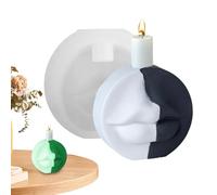 Moule de bougeoir en résine, moule de bougeoir en silicone | Bougeoir en silicone en forme de lèvre | Outils de décoration de maison en béton artisanal faits à la main, stamp