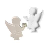 Moule de bougeoir en résine, moules en silicone pour anges pour résine époxy - Moules en résine - Moule de bougeoir, moules de bougeoir, moule de bougeoir en silicone