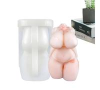 Moule De Bougie De Corps Féminin - Moule En Silicone De Forme Humaine, Moulage De Figure 3D | Outil De Fabrication De Bougies Polyvalent, Moules Flexibles Réutilisables Avec Scénario Masculin Po