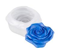 Moule De Bougie De Fleur - Moules Floraux En Silicone Réutilisables | Moules De Fabrication De Savon Et De Bougies Résistants À La Chaleur | Décoration De Bougies De Fleurs Faites À La Main, Pour Bric