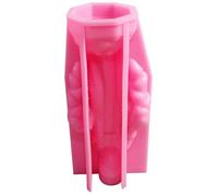 Moule de bougie de la Vierge, moule en silicone statue religieuse la Vierge pour la décoration la maison en plâtre béton résine