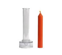 Moule De Bougie Effilée, Moule À Bougies À Pilier Conique De 7,87 Pouces, Moul À Cylindre Non Bâton Réutilisable, Porte-parasites Easy Demould | Casting Craft Supplies Pour Les Débutants, L'artisanat