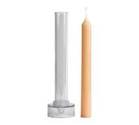 Moule De Bougie Effilée, Moule À Bougies À Pilier Conique De 7,87 Pouces, Moul À Cylindre Non Bâton Réutilisable, Porte-parasites Easy Demould | Casting Craft Supplies Pour Les Débutants, L'artisanat