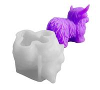 Moule de bougie - Moule de vache en silicone, forme d'animal 3D | de moulage polyvalent pour décor quotidien, fans de bijoux accessoires faits à la main et vacances pour Hobby Corner, exposition