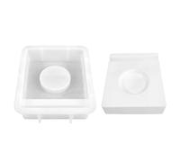 Moule de bougies d'arbre - Moules de moulage en résine, kit de bougies en silicone | 3,66 x 5 pouces Moule de forme Rare, moulure du support de tuofes Diys, décoration de table d'artisanat à cadeau