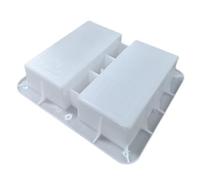 Moule de briques, moules en brique pour le béton, 3, 9x7, 9x2, 4 pouces outils de construction modèles, moisissure en polypropylène, bloc béton facile à utiliser, pour les fournitures construct