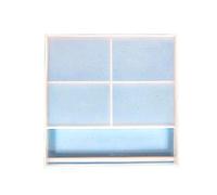 Moule De Cadre Photo Rectangulaire En Silicone Outil Personnalisé Silicone Pour La Fabrication De Souvenirs Artisanat Fait À La Main Décoration D'intérieur Résine Avec Éclairé Moules