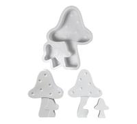 Moule de champignon | Moule en silicone pour champignons | Flexible pour décoration de cuisine sucrées au chocolat Biscuits Soap Gummies