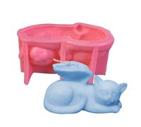 Moule de chien d’ange | animal en silicone pour la fabrication bougies, le moulage et résine époxy à savon DIY mignon glaçons, puddings, desserts créatif animaux compagnie avec ailes, résine