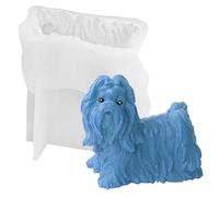 Moule de chien en silicone - moule de savon 3D Shih Tzu, fournitures d'artisanat | Outil de bricolage -te qui coulée de résine avec préparation de bougies et décoration de gâteau de fondant pour la
