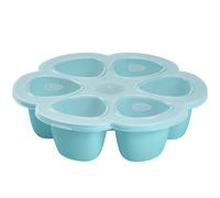 Moule de congélation multi portions silicone bleu (6 x 90 ml)