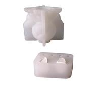 Moule de coulée de bougies, libération facile, S/m/L, moule à cire en silicone, moisissure de métier de savon, résultats cohérents, pour aromathérapie Soap Aromatic Art Craft Polymer Projets créat