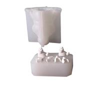 Moule de coulée de bougies, libération facile, S/m/L, moule à cire en silicone, moisissure de métier de savon, résultats cohérents, pour aromathérapie Soap Aromatic Art Craft Polymer Projets créat