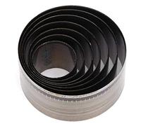 Moule de Couteau Maroquinerie en Cuir Coupeur de Cloche Outils Réglés de Trou Rond Poinçon de Coupe de Modèle pour la Maroquinerie et couture