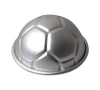 Moule de Cuisson en Aluminium Ballon de Football | 3.14in Football Cake Pan Kids Cake Pan - Demi Boule Moule À Gâteau en Aluminium Hémisphère Moule À Gâteau Dessert Pudding
