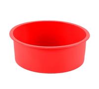 Moule de cuisson en silicone - antiadhésif | Moule à Gâteau - Moules en Silicone pour la Cuisson DIY - Sans Danger Alimentaire pour Cheesecake Gâteau au Chocolat Mousse Accessoires de Gteau Rouge Ble