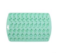 Moule de cuisson en silicone réutilisable en forme d'animal pour bonbons, chocolat, gelée, glaçons, cire, petits savons faits à la main (C)
