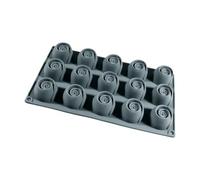 Moule de cuisson en Silicone Rose à 15 cavités, pour gelée, crème glacée, Dessert, outil de cuisson de cuisine Flexible et sûr