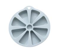 Moule de cuisson en silicone triangulaire 8 cavités antiadhésives | Moules en forme de pâte à pizza, mousse, desserts, fruits, pudding, gelée, pommes de terre, maïs soufflé
