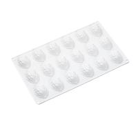 Moule de cuisson flexible en silicone pour noix avec 18 cavités, parfait pour les desserts faits maison et les fêtes, fourniture de fabrication de cupcakes, outil de cuisson pour fête de famille