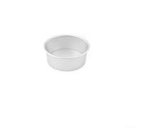 Moule de cuisson rond en alliage d'aluminium avec fond amovible pour la fabrication de gâteaux, convient pour un usage domestique et commercial, plusieurs tailles (12,7 cm)