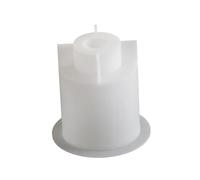 Moule De Cylindre En Silicone Robuste Pour Les Bougeoirs Robustes Et Faciles À Démoulonner Idéaux Pour Les Décorations Domestiques Projets De Décoration Artisanale