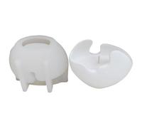 Moule De De Bougie En Silicone En Forme De Coquille D'œuf Pour Bougie En Résine Époxy Photophore De Décoration Moules De Chandelier Moule En Coquille D'œuf