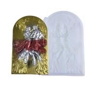 Moule De Décoration Murale Sur Le Thème Du Dieu L'amour D'embellissement En Plâtre Pour Les Amateurs D'artisanat Fournitures Fabrication Bijoux À Libération Lisse