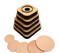 Moule de découpe circulaire en acier japonais for l'artisanat du cuir, poinçon en acier personnalisable, 1 pièce(25mm)