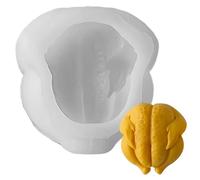 Moule de dinde 3e Moules de silicone Thanksgiving Turquie pour le savon bougie en cire soja fondant Plâtre Epoxy Resin coulage DIY Crafts Style1