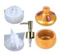 Moule de distribution de liquide - Presse, bouteille de rangement, moule de colle goutte à goutte, maison créative, salle de bain, bouteille de lotion, savon pour les mains, sous-bouteille, moule en