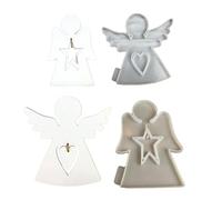 Moule de fabrication de bougies réutilisable en Silicone robuste, créations d ' ailes complexes pour décorations et projets faits à la main
