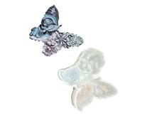 Moule De Fabrication De Silicone Flexible Avec Day Of The Dead Skull Butterfly Designs For Creative Artitics Skull Flower Moule