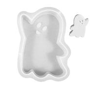 Moule De Fantôme - 3,94 Pouces De Moule De Silicone De Bougie D'Halloween | Halloween Decoration Ghost Skull | Moules De Festival D'horreur En Silicone | Préparer Moule D'ornement Dans