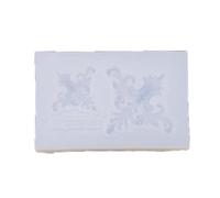 Moule de garniture de gâteau en Relief, 5 motifs polyvalents, sans danger pour les aliments, pour les amateurs de pâtisserie, artistes, bordure de gâteau élégante, moule en relief