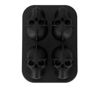 Moule de glace de forme de crâne distinctif Silicone Cubles de glaçons irréguliers pour la maison Bar Party Summer 11,5 x 8 x 4,5 cm 100g